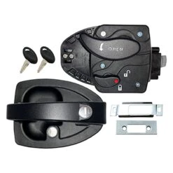 AP Products® - Squeez Black Entry Door Lock