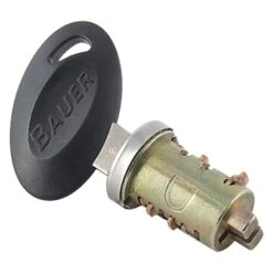 AP Products® 013-556 - Bauer Non-Mastered Lock Cylinder With Key For Bauer Entrance, Slam, Cam Locks (Key Code: 359)