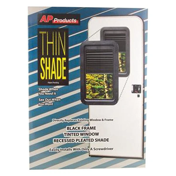 AP Products® - Black Polyester Window Shade 4 AP Products® - Black Polyester Window Shade - Image 2