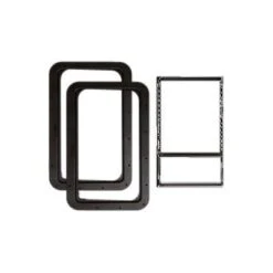 AP Products® - 15.7"W X 24.6"H Black Window Slim Shade