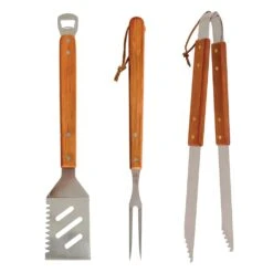 Mr. Bar-B-Q® - Stainless Steel 3-Piece BBQ Tool Set