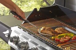 Mr. Bar-B-Q® - Stainless Steel 2-Piece BBQ Tool Set With Comfortable Non-Slip Rubberized Handles -Summit Trails 02939y 4