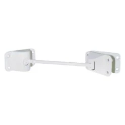 JR Products® 10482 - 10"L Ball Polar White Plastic Door Holder