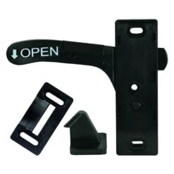 JR Products® 10775 - Black Amerimax Style Latch For Screen Doors