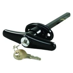 JR Products® 10985 - Black Steel Locking T-Handle