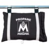 Magma® 110-210JB - Jet Black Propane/Butan Canister Storage Locker/Tote Bag -Summit Trails 110 210jb