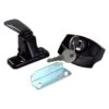JR Products® 11675 - Black Die Cast Steel Locking Door Latch