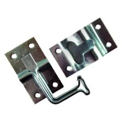 JR Products® 11775 - 90° T-Style Chrome Steel Door Holder