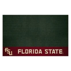FanMats® 12105 - NCAA Florida State University 26" X 42" Grill Mat With "Seminole" Logo & "Florida State" Wordmark