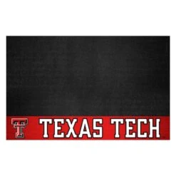 FanMats® 12112 - NCAA Texas Tech University 26" X 42" Grill Mat With "TT" Logo & Wordmark