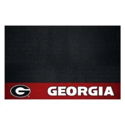 FanMats® 12118 - NCAA University Of Georgia 26" X 42" Grill Mat With "G" Logo & "Georgia" Wordmark