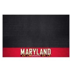 FanMats® 12124 - NCAA University Of Maryland 26" X 42" Grill Mat With "Maryland" Wordmark