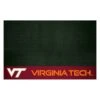 FanMats® 12135 - NCAA Virginia Tech 26" X 42" Grill Mat With "VT" Logo & "Virginia Tech" Wordmark