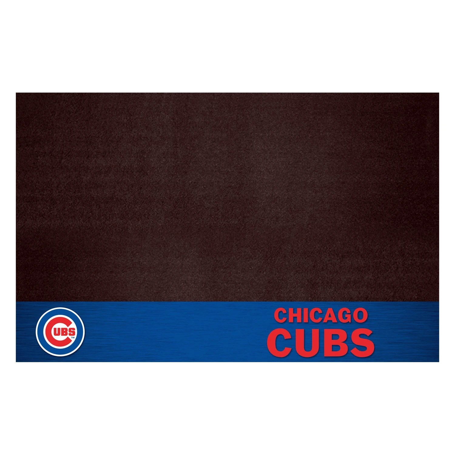 FanMats® 12148 - MLB "Chicago Cubs" 26" X 42" Grill Mat With "Circular Cubs" Primary Logo & "Chicago Cubs" Wordmark 3 FanMats® 12148 - MLB "Chicago Cubs" 26" X 42" Grill Mat With "Circular Cubs" Primary Logo & "Chicago Cubs" Wordmark