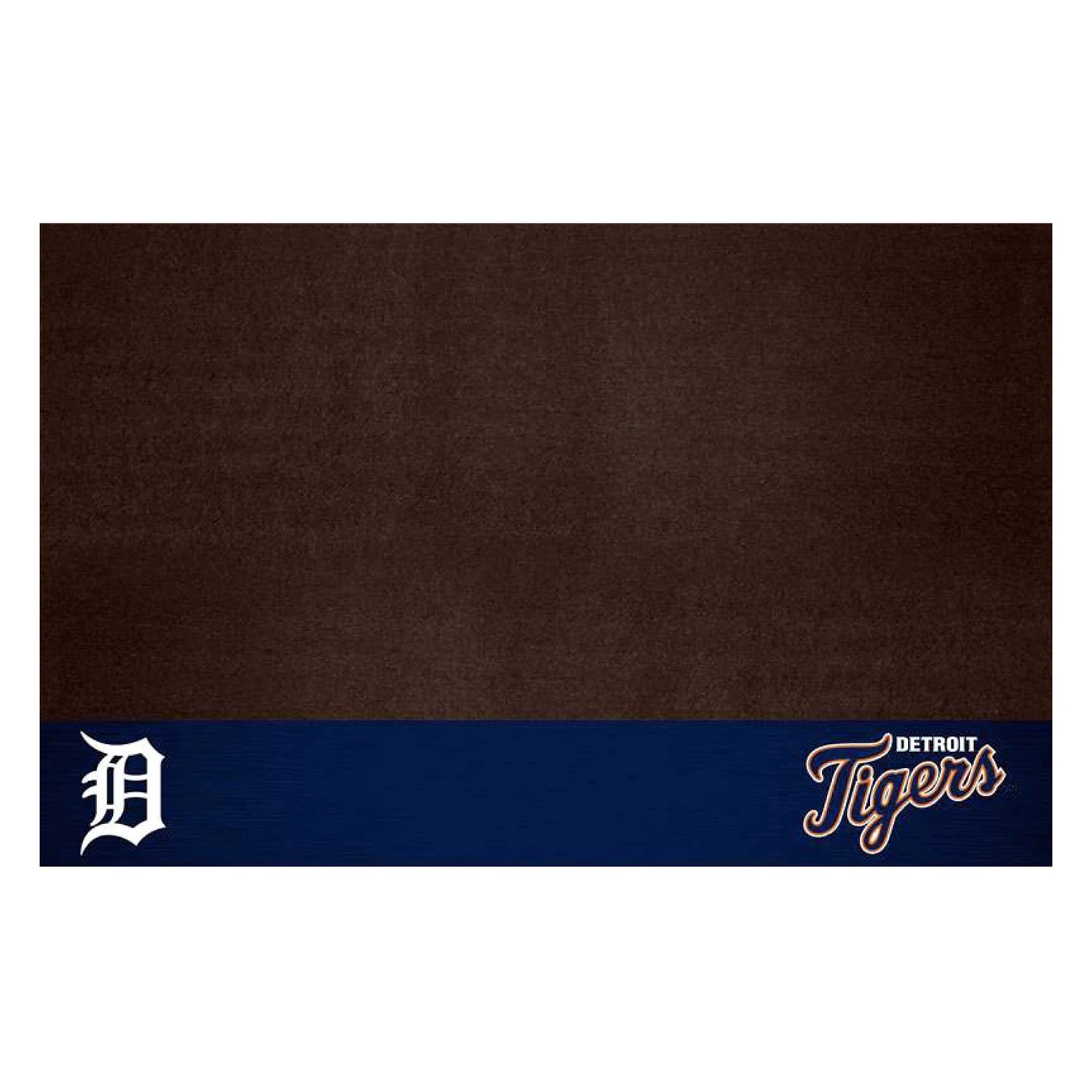FanMats® 12153 - MLB "Detroit Tigers" 26" X 42" Grill Mat With "D" Logo & "Detroit Tigers" Wordmark 3 FanMats® 12153 - MLB "Detroit Tigers" 26" X 42" Grill Mat With "D" Logo & "Detroit Tigers" Wordmark