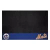 FanMats® 12161 - MLB "New York Mets" 26" X 42" Grill Mat With "Circular Baseball With Script Mets" Logo & "Mets" Wordmark -Summit Trails 12161