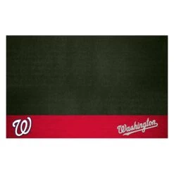 FanMats® 12173 - MLB "Washington Nationals" 26" X 42" Grill Mat With "W" Logo & "Washington" Wordmark