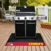 FanMats® 12189 - NFL "Kansas City Chiefs" 26" X 42" Grill Mat With "KC Arrow" Logo & "Chiefs" Wordmark -Summit Trails 12189 2
