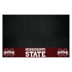 FanMats® 12469 - NCAA Mississippi State University 26" X 42" Grill Mat With "M State" Logo & Wordmark