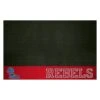 FanMats® 13325 - NCAA University Of Mississippi (Ole Miss) 26" X 42" Grill Mat With "Ole Miss" Script Logo & "Rebels" Wordmark -Summit Trails 13325