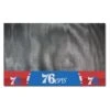 FanMats® 14217 - NBA "Philadelphia 76ers" 26" X 42" Grill Mat With "76 & Stars" Primary Logo