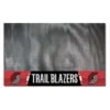 FanMats® 14219 - NBA "Portland Trail Blazers" 26" X 42" Grill Mat With "Pinwheel" Logo & "Portl& Trail Blazers" Wordmark -Summit Trails 14219