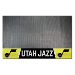 FanMats® 14223 - NBA "Utah Jazz" 26" X 42" Grill Mat With "Music Note" Logo & "Utah Jazz" Wordmark