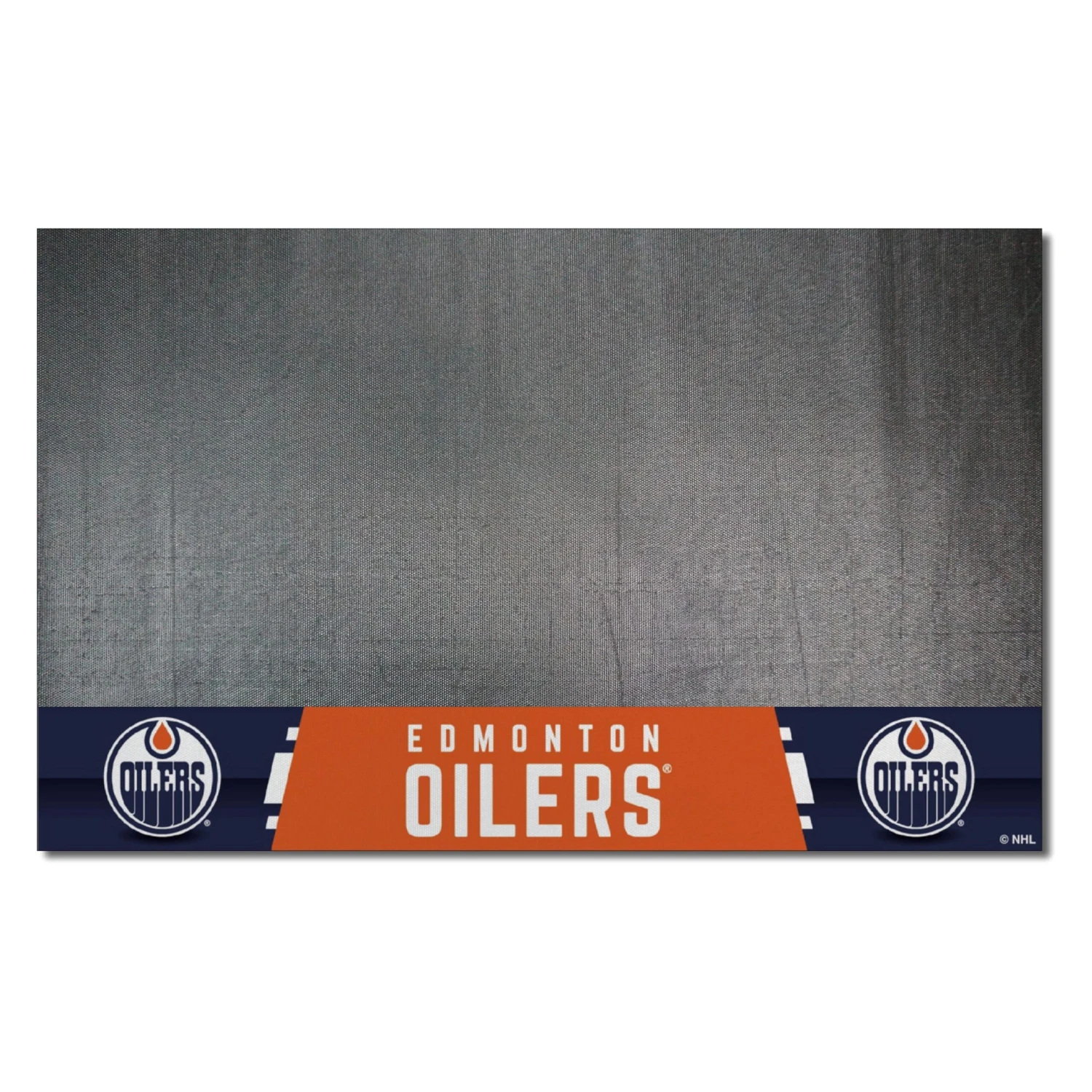 FanMats® 14235 - NHL "Edmonton Oilers" 26" X 42" Grill Mat With "Circle Oilers" Logo & Wordmark 3 FanMats® 14235 - NHL "Edmonton Oilers" 26" X 42" Grill Mat With "Circle Oilers" Logo & Wordmark