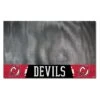 FanMats® 14241 - NHL "New Jersey Devils" 26" X 42" Grill Mat With "NJ Devil Horn" Logo & Wordmark -Summit Trails 14241