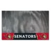 FanMats® 14244 - NHL "Ottawa Senators" 26" X 42" Grill Mat With "Senator" Logo & Wordmark -Summit Trails 14244