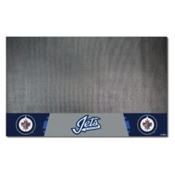 FanMats® 14254 - NHL "Winnipeg Jets" 26" X 42" Grill Mat With "Jets Primary" Logo & Wordmark