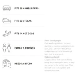 Blackstone® - 28" Classic Black Griddle Cooking Station -Summit Trails 1517 5