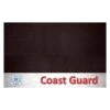 FanMats® 15675 - Military "U.S. Coast Guard" 26" X 42" Grill Mat With "U.S. Coast Guard" Official Logo -Summit Trails 15675 1