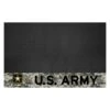 FanMats® 15682 - Military "U.S. Army" 26" X 42" Grill Mat With Camo "U.S Army" Official Logo -Summit Trails 15682 1