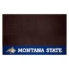 FanMats® 16848 - NCAA Montana State University 26" X 42" Grill Mat With "Bobcat" Logo & Wordmark