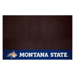 FanMats® 16848 - NCAA Montana State University 26" X 42" Grill Mat With "Bobcat" Logo & Wordmark