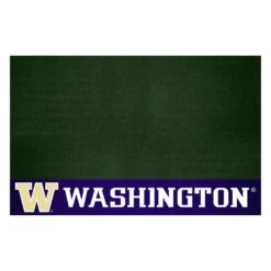 FanMats® 16852 - NCAA University Of Washington 26" X 42" Grill Mat With "W" Logo & "Washington" Wordmark