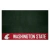 FanMats® 16853 - NCAA Washington State University 26" X 42" Grill Mat With "WSU Cougar" Logo & Wordmark