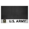 FanMats® 16927 - Military "U.S. Army" 26" X 42" Grill Mat With "U.S Army" Official Logo