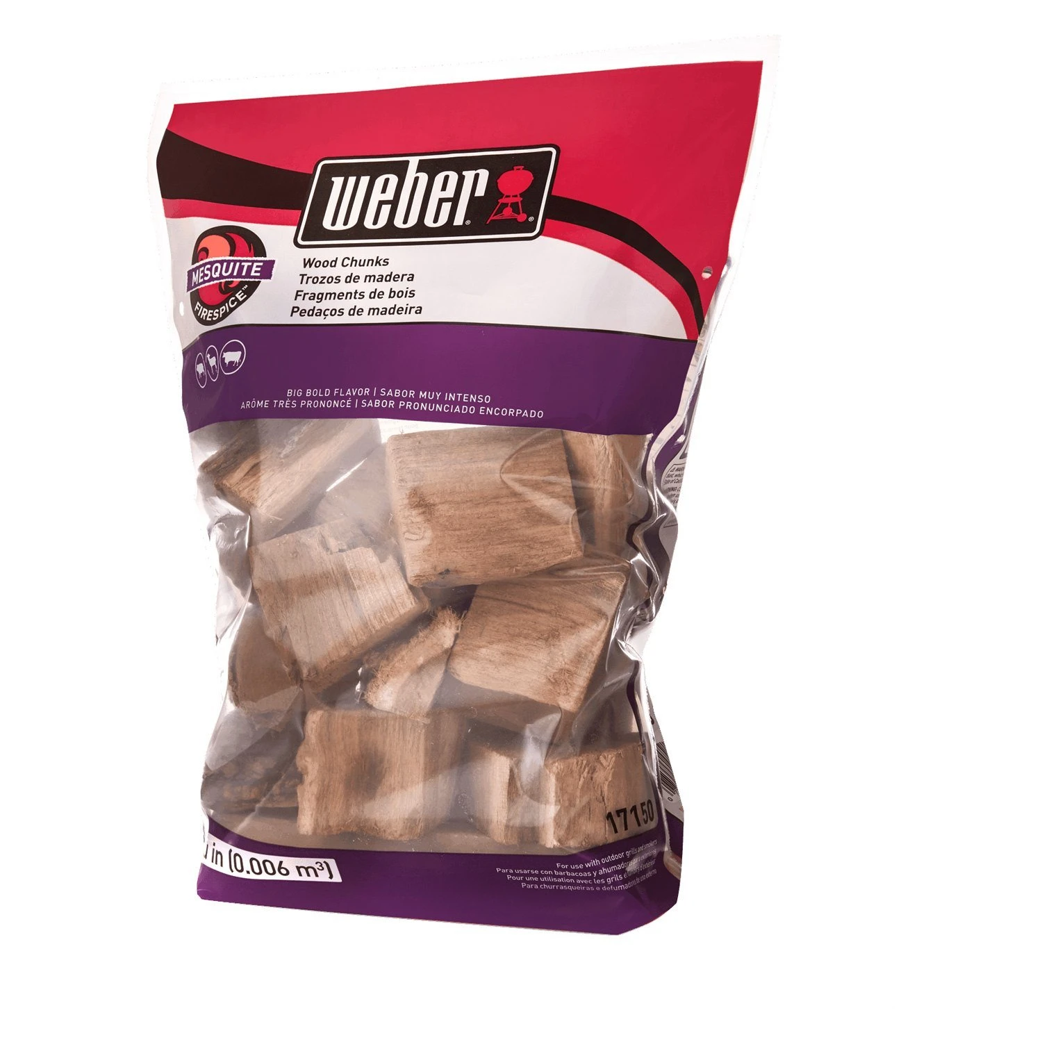 Weber® 17150 - Mesquite Wood Chunks 3 Weber® 17150 - Mesquite Wood Chunks