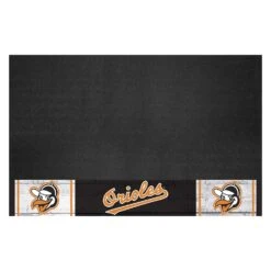 FanMats® 1723 - MLB "1954 Baltimore Orioles" 26" X 42" Retro Grill Mat