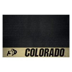 FanMats® 18281 - NCAA University Of Colorado 26" X 42" Grill Mat With "CU & Buffalo" Logo
