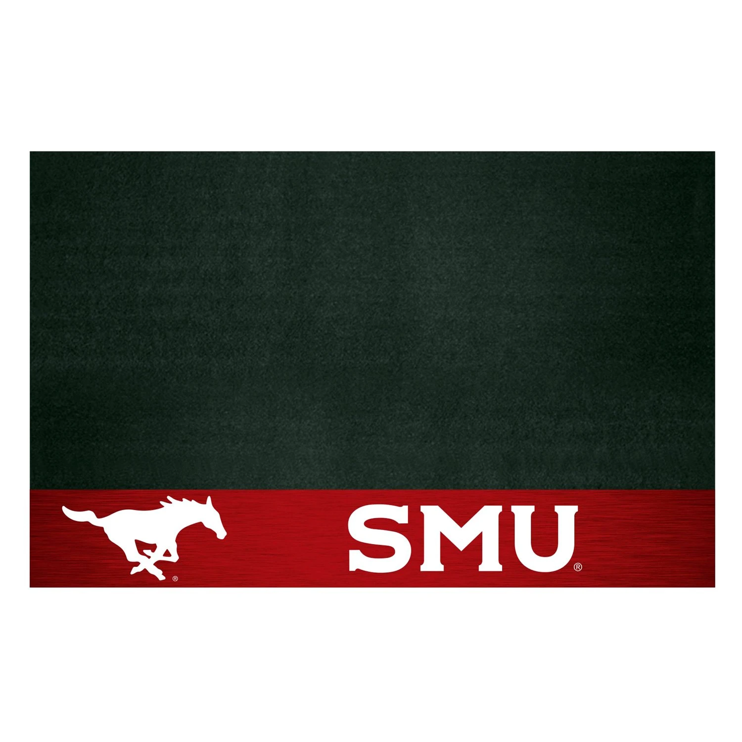 FanMats® 18314 - NCAA Southern Methodist University 26" X 42" Grill Mat With "SMU Mustang" Logo & "Mustangs" Wordmark 3 FanMats® 18314 - NCAA Southern Methodist University 26" X 42" Grill Mat With "SMU Mustang" Logo & "Mustangs" Wordmark