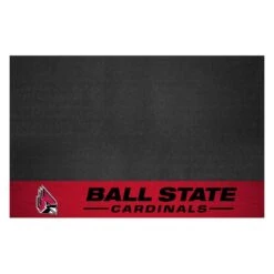FanMats® 18697 - NCAA Ball State University 26" X 42" Grill Mat With "Cardinal" Logo