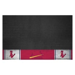 FanMats® 1884 - MLB "1950 St. Louis Cardinals" 26" X 42" Retro Grill Mat