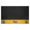 FanMats® 19663 - NCAA University Of Pittsburgh 26" X 42" Grill Mat With "Script 'Pitt'" Logo -Summit Trails 19663