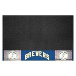 FanMats® 2021 - MLB "1970 Milwaukee Brewers" 26" X 42" Retro Grill Mat