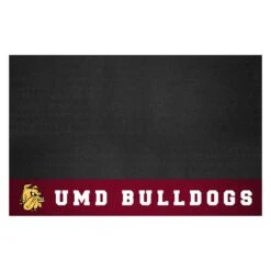 FanMats® 20722 - NCAA University Of Minnesota-Duluth 26" X 42" Grill Mat With "Champ The Bulldog" Logo & Wordmark