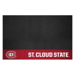 FanMats® 20725 - NCAA St. Cloud State University 26" X 42" Grill Mat With "St. C" Logo & Wordmark