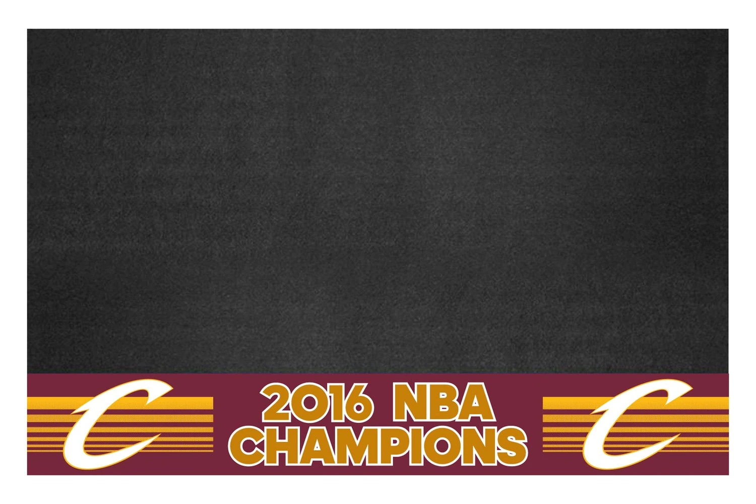 FanMats® 20914 - NBA "Cleveland Cavaliers" 26" X 42" Grill Mat With "2016 NBA Finals Champions" Logo 4 FanMats® 20914 - NBA "Cleveland Cavaliers" 26" X 42" Grill Mat With "2016 NBA Finals Champions" Logo - Image 2